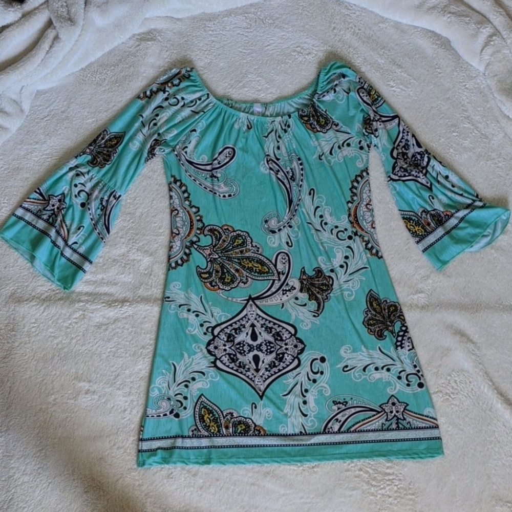 Beautiful mint summer dress